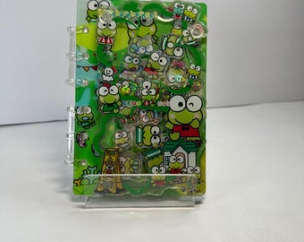 Keroppi A7 Acrylic Notebook