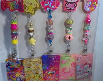 Badge Buddy Beaded Reel