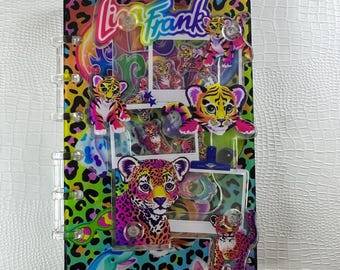 Lisa Frank A7 acryl notitieboek