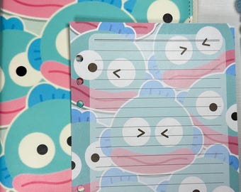 Hangyodon A5 Binder & Paper