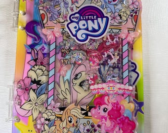 My Little Pony A5 Acrylic Shaker Notebook