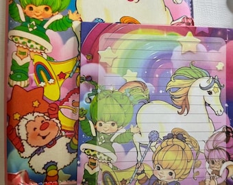 Rainbow Brite A5-map en -papier
