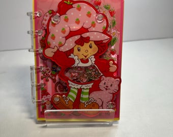 Strawberry Shortcake A7 Acrylic Notebook