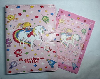 Rainbow Brite A5 Binder & Paper