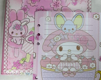 My Melody A5 Binder & Paper
