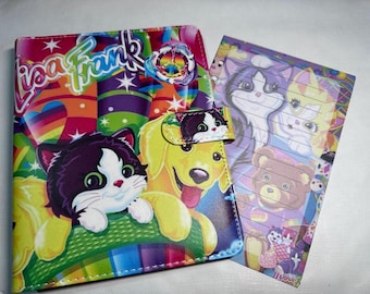 Lisa Frank inspired A5 Binder & Paper