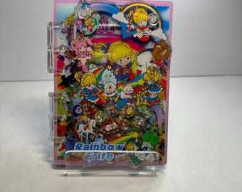 Rainbow Brite A7 Acrylic Notebook