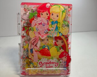 Strawberry Shortcake & Lemon A7 Acrylic Notebook