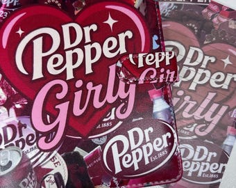 Dr Pepper Girly A5 Binder & Paper
