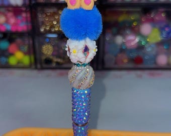Latte - Mikko Cat Collection Rhinestone Pen