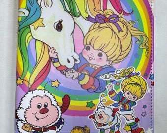 Rainbow Brite A5 Zipper Binder