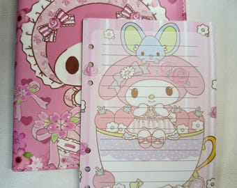 My Melody A5 Binder & Paper