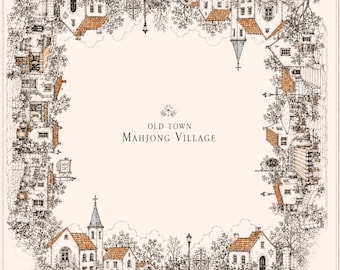 Old Town Mahjong Mat