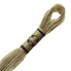 DMC 612 Floss - 6 Strand Embroidery Floss - Light Drab Brown