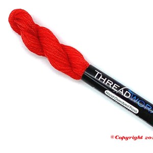 ThreadworX 10902 Variegated Embroidery Floss Bright Red