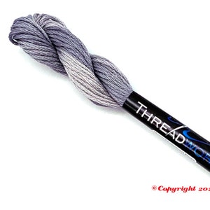 ThreadworX 1123 Variegated Embroidery Floss Stone Cold