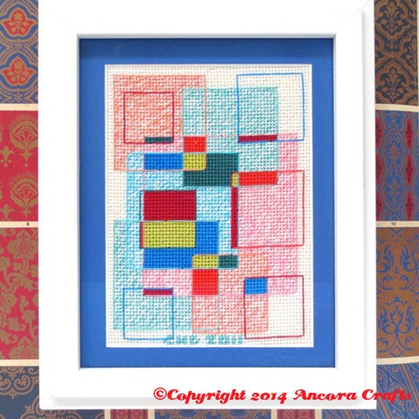 Geometric Needlepoint Etsy