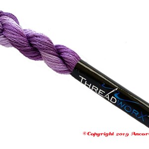 Colección Halloween de ThreadworX: paquete de hilo de bordar abigarrado de 10 colores imagen 5