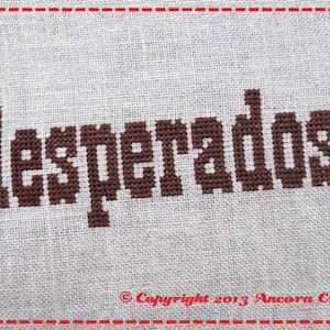 Country Western Cross Stitch and Needlepoint Alphabet Old West PDF