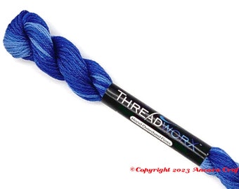 ThreadworX 10151 Variegated Embroidery Floss Royal Blue