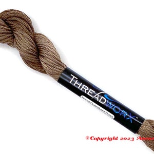 ThreadworX 11151 Variegated Embroidery Floss Camel Hair