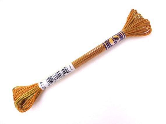 DMC 4129 Variegated Embroidery Floss Peanut Brittle - Etsy