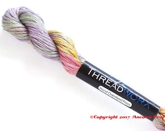 ThreadworX 1078 Variegated Embroidery Floss Pastel Bouquet