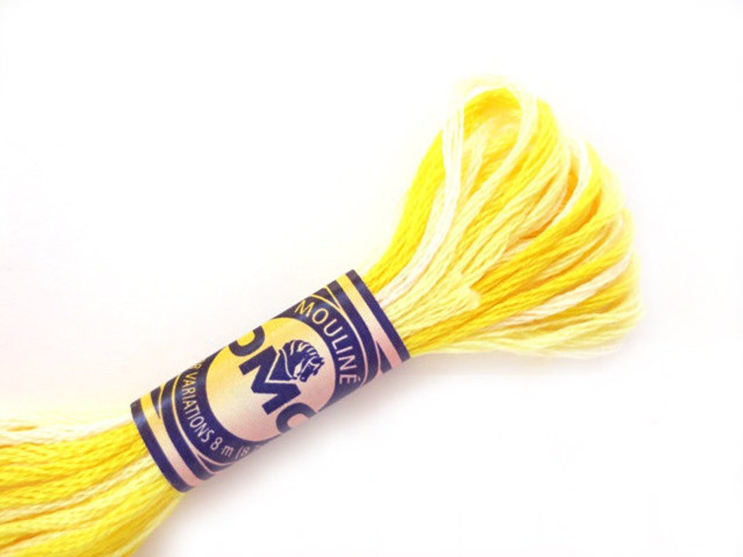 DMC 4077 Variegated Embroidery Floss Morning Sunshine Etsy