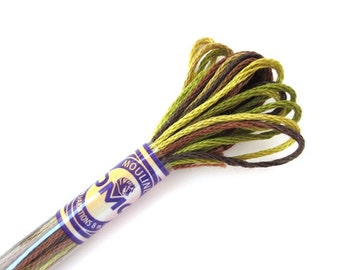 DMC 4068 Variegated 6 Strand Floss Camouflage