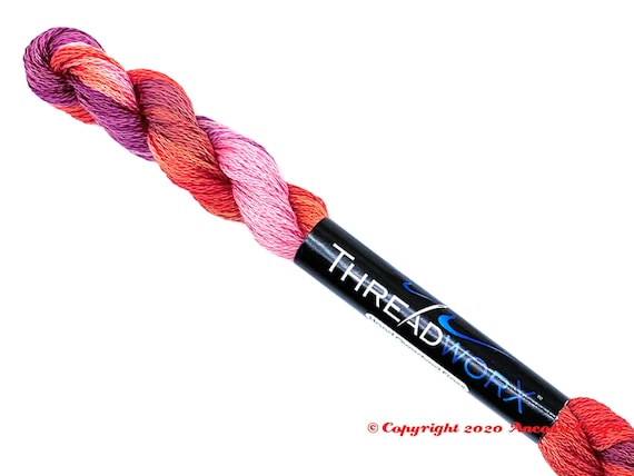 ThreadworX 1096 Variegated Embroidery Floss Renaissance