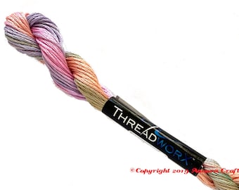 ThreadworX 1149 Variegated Rainbow Embroidery Floss Rainbow Fairy