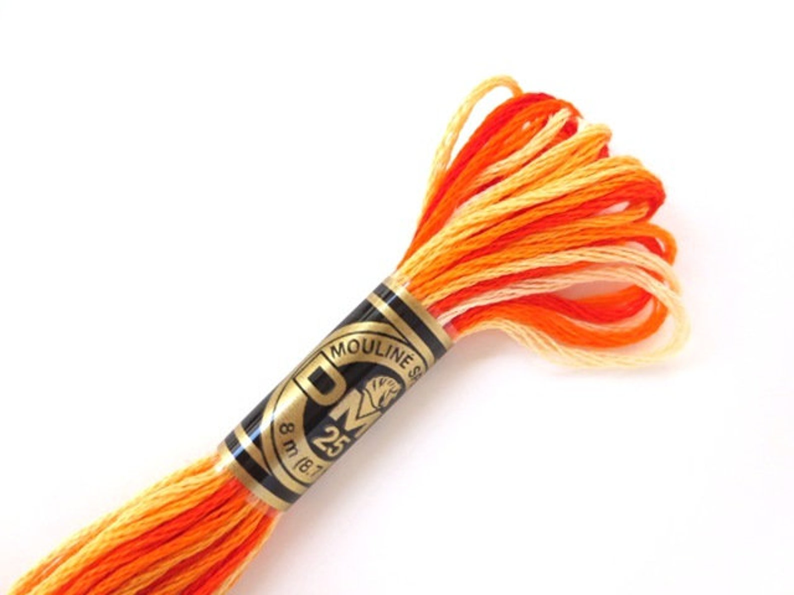 DMC Variegated Embroidery Floss 18 Classic Colors Collection Etsy