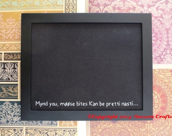 Wzór krzyżykowy Monty Pythona: Święty Graal, łosie ugryzienia (PDF)