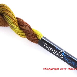 ThreadworX 1163 Variegated Embroidery Floss Fall