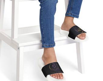 Sandalias con diseño de Tarot, Luna y Máscara / Sandalias juveniles