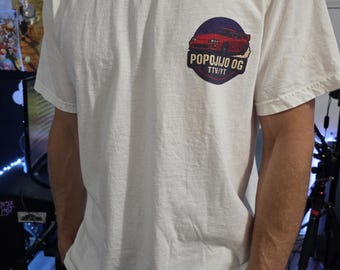 Popojijo Unisex Garment-Dyed T-Shirt