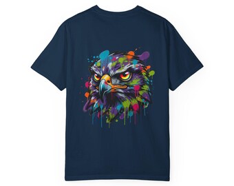Hawk Graffiti Drip Art T-Shirt