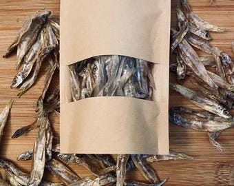 Australian Dehydrated Whitebait Leckerli für Hunde & Katzen | Natürliche Training Leckereien | Einzelzutat | Welpen Leckereien