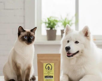 Calcium Powder – Natural eggshell Calcium Supplement for Dogs, Cats - For Raw fed pets and homemade diets