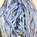 10 yd Sari Silk Ribbon Pale Bluish Purple Free Combined Shipping Tassel Supply Dreamcatcher Sari Bracelet Fair Trade Felt Fiber Art Supply