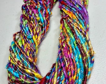 Multishade 943 Banana Fiber Yarn Vegan Friendly Tassel Fiber Bead Junk Journal Dreamcatcher Fiber Art Weave Gift  Wrap Felting Supply