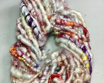 20 yd Skein 4.7 oz Border Leicester Junk Journal Dreamcatcher Free Shipping Fiber Art Felt Supply