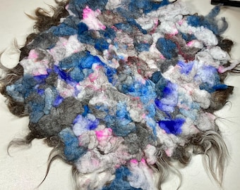 Wool Felted Pet Bed Pet Gift Wool Rug Accessory Needle Felt Mat Free Shipping