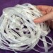 10 yd Party Ribbon Yarn Luster Nylon Tassels Dreamcatcher Spinning Ribbon Gift Wrap Jewelry Yarn Fair Trade Crochet Craft Fiber Art Supply