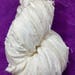 Recycled Sari Silk Chiffon Ribbon White Off White Tassel Dreamcatcher Garland Fair Trade Eco Gift Wrap Wedding Theater Costume Supply