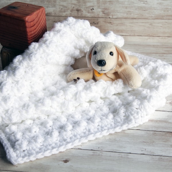 Dolls Blanket Cozy Crochet Handmade  - Perfect for Snuggling and Playtime, available in different colours