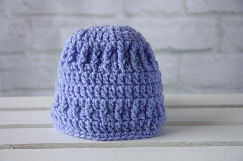 shower or christening gift for a newborn girl, Crochet baby hat beanie hat