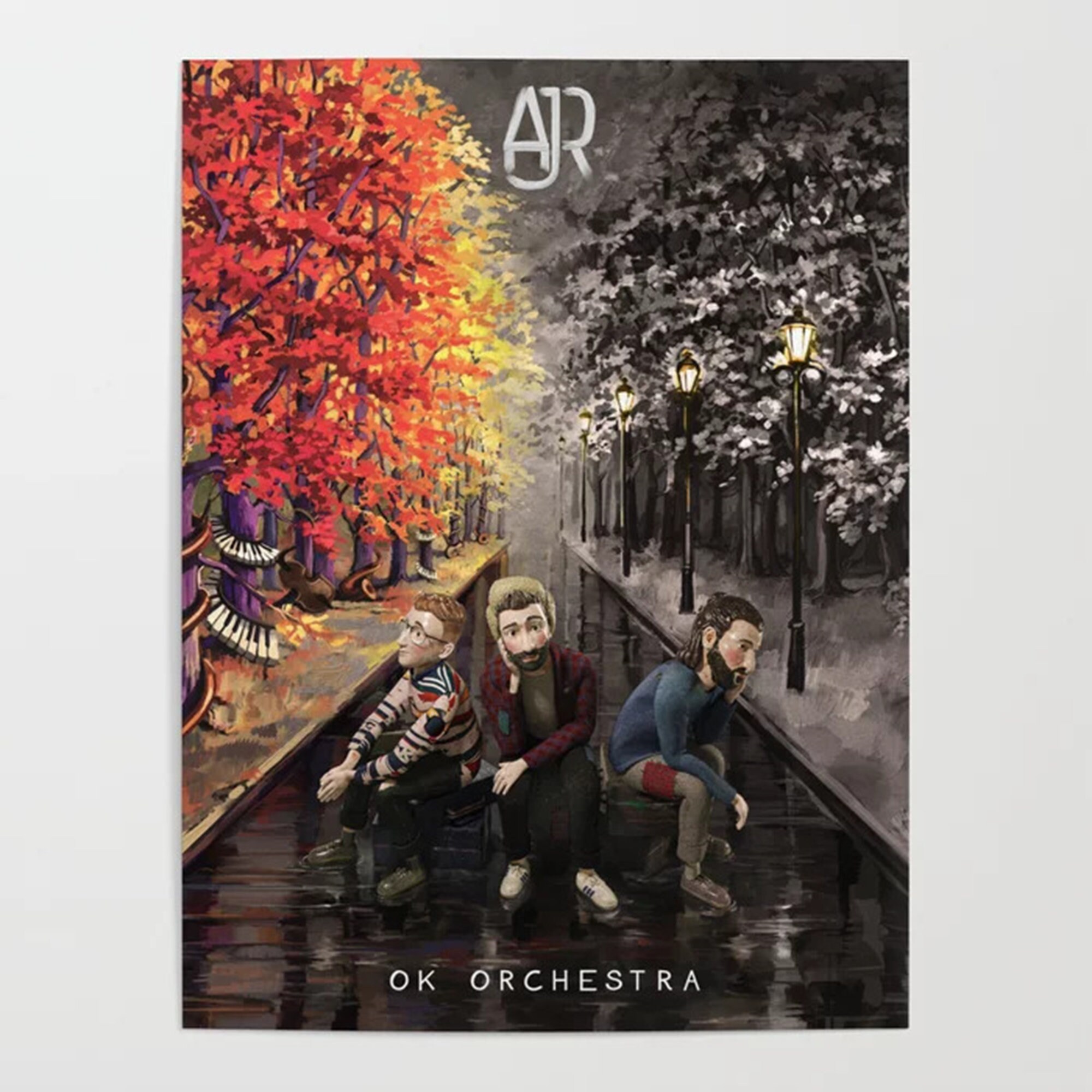 Discover Everywhere Orchestra AJR Tour 2022 Poster, Gift For AJR Band Fans Wall Art