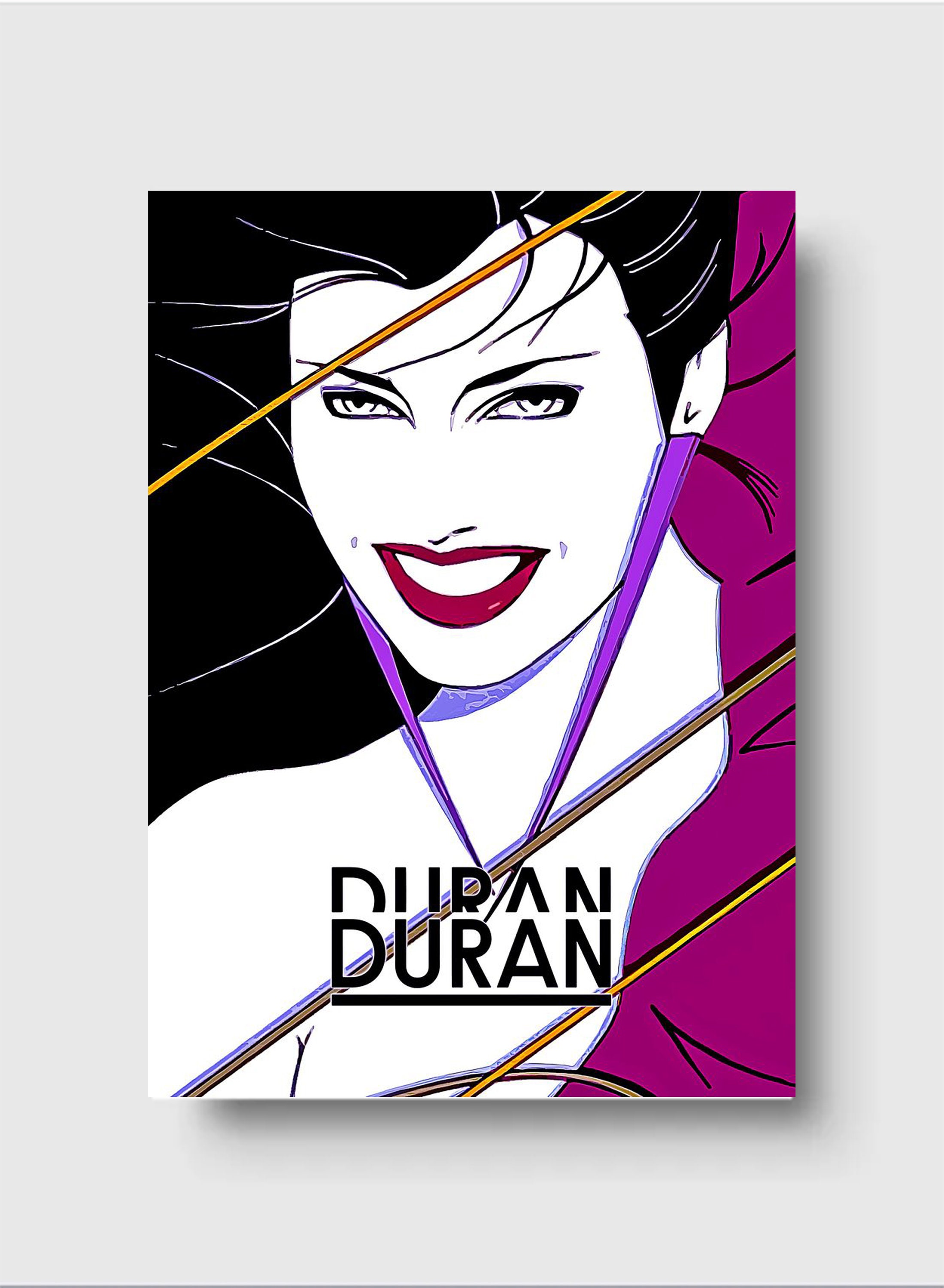 Discover Duran Duran Music Rock Band Poster