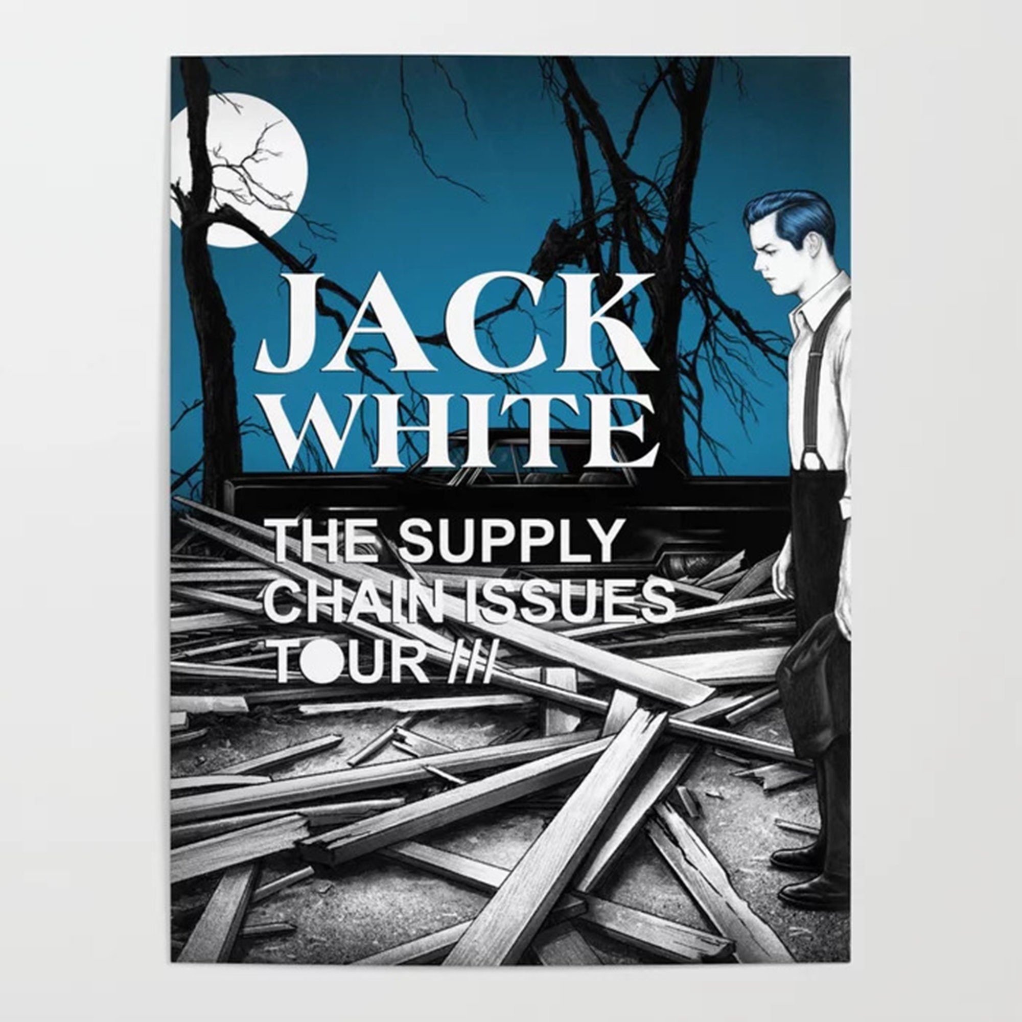 Discover JackWhite Tour 2022 Poster